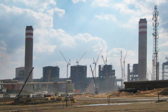 Kusile construction site